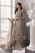 Maria B | Mbroidered 2025 | BD-3006 Custom Size Gray Shirt Style