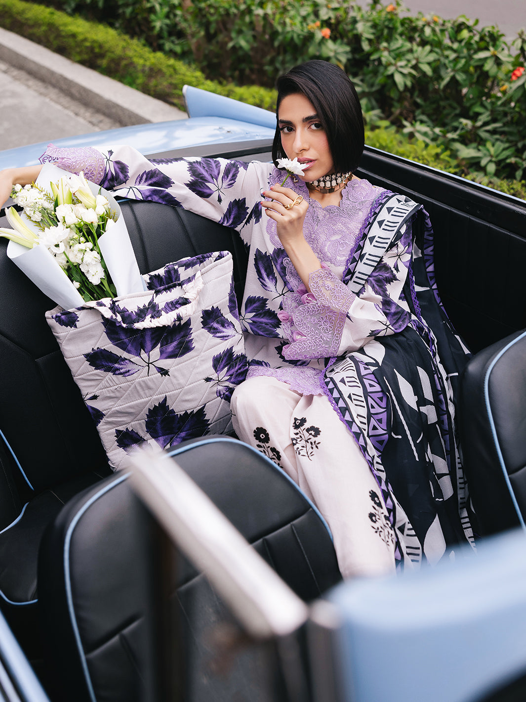 Mahnur | Broadway Luxury Lawn 25 | Lilac XL Lilac Lawn