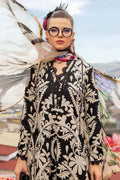 Maria B | M Prints Fall Edit 24 | MPT-2307-B - Pakistani Designer Dress - by Maria B | Type: Luxury - 100% Original at Saira Sultan
