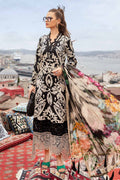 Maria B | M Prints Fall Edit 24 | MPT-2307-B - Pakistani Designer Dress - by Maria B | Type: Luxury - 100% Original at Saira Sultan