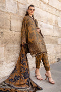 Maria B | M Prints Fall Edit 24 |  MPT-2309-A - Pakistani Designer Dress - by Maria B | Type: Luxury - 100% Original at Saira Sultan