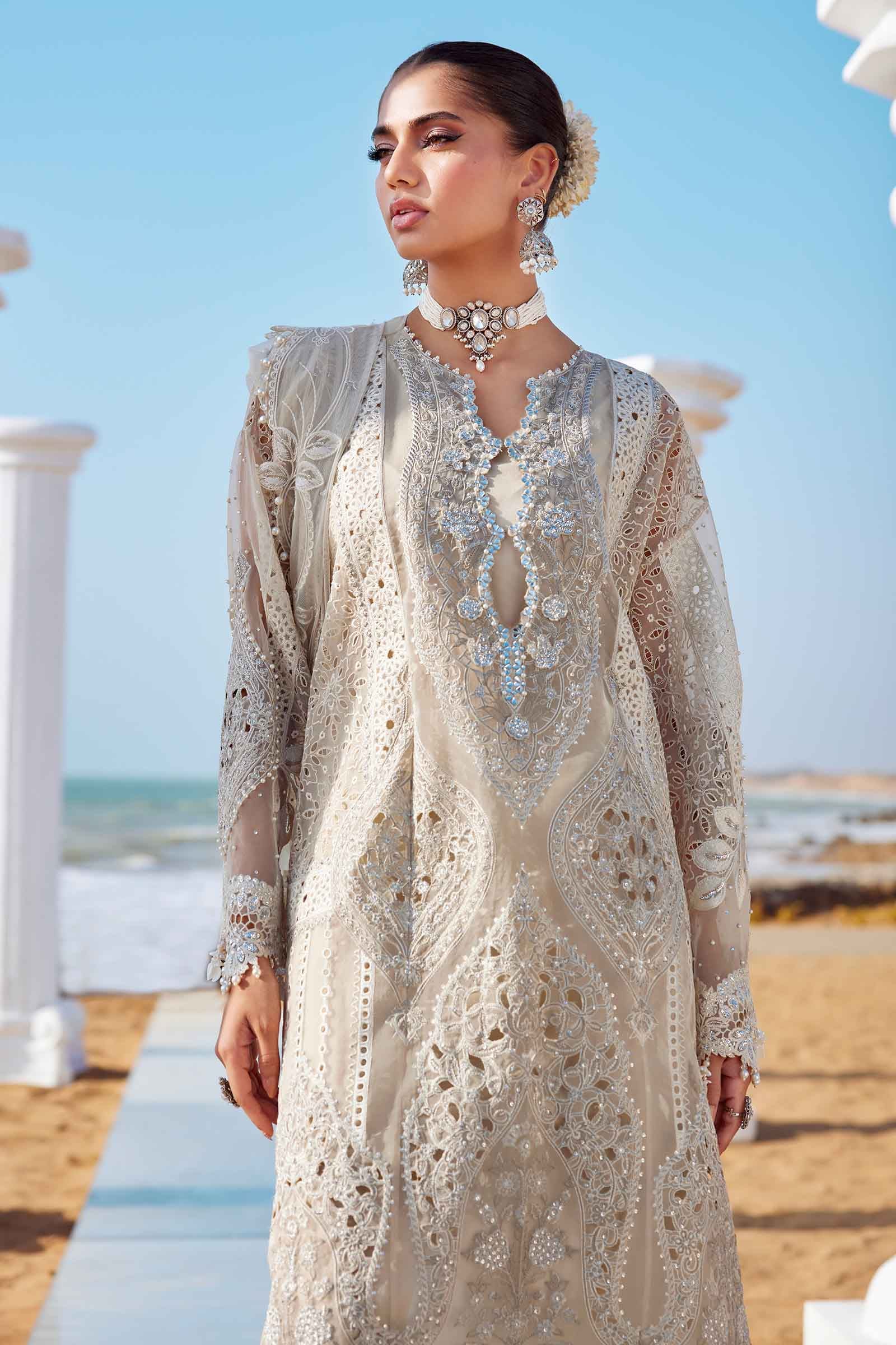 Maria B | Eid Collection 25 | 25-09 M Ivory Lawn
