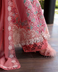 Republic Womenswear | Kalani Eid Luxury Lawn 25 | D1-A - Ayra L Coral Lawn