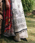Republic Womenswear | Talia Luxury Lawn 25 | D1-B - Lunara M White Lawn