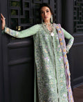 Republic Womenswear | Kalani Eid Luxury Lawn 25 | D2-B - Arzoo S Mint Lawn