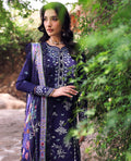 Republic Womenswear | Talia Luxury Lawn 25 | D3-B - Saia Navy Lawn XL