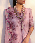 Republic Womenswear | Kalani Eid Luxury Lawn 25 | D4-B - Gulbahar M Lilac Lawn