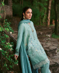 Republic Womenswear | Talia Luxury Lawn 25 | D5-A - Kaeliya XL Sea Green Lawn