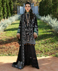 Republic Womenswear | Kalani Eid Luxury Lawn 25 | D6-B - Talia XS Black Lawn