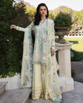 Republic Womenswear | Kalani Eid Luxury Lawn 25 | D8-A - Zuri XS Ivory Lawn