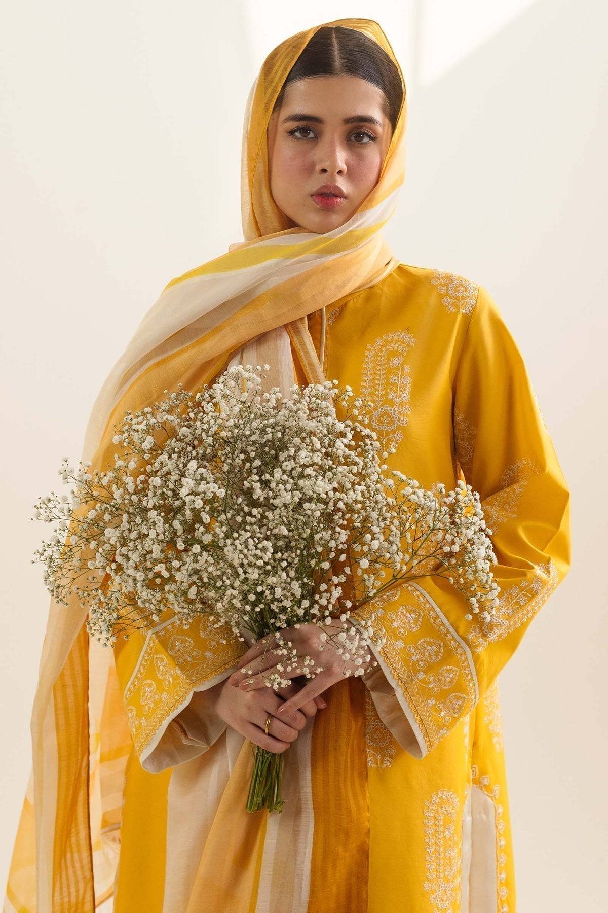 Zara Shahjahan | Coco Lawn Vol 2 | DIARA-4A - Pakistani Designer Dress - by Zara Shahjahan | Type: Luxury - 100% Original at Saira Sultan