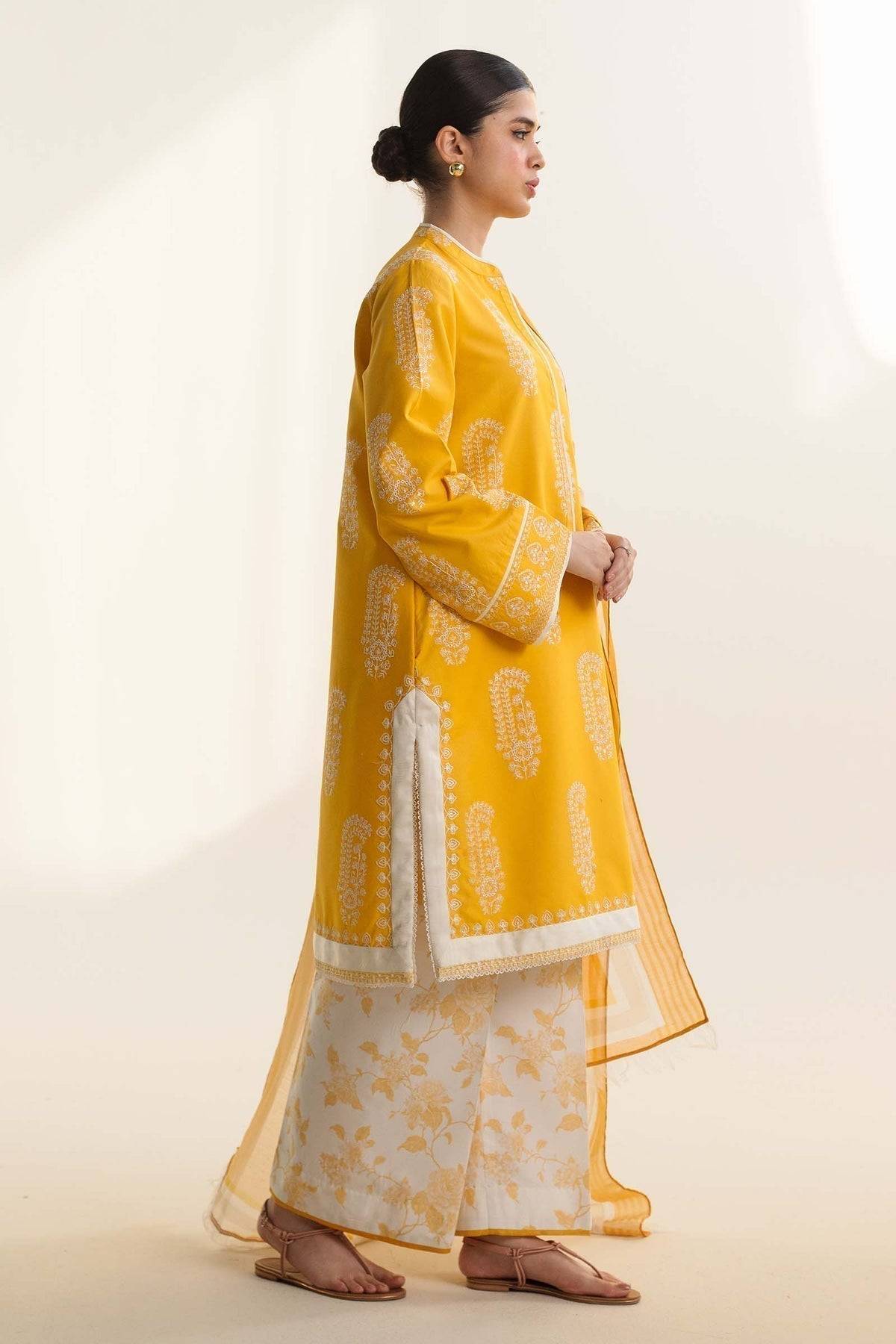 Zara Shahjahan | Coco Lawn Vol 2 | DIARA-4A - Pakistani Designer Dress - by Zara Shahjahan | Type: Luxury - 100% Original at Saira Sultan