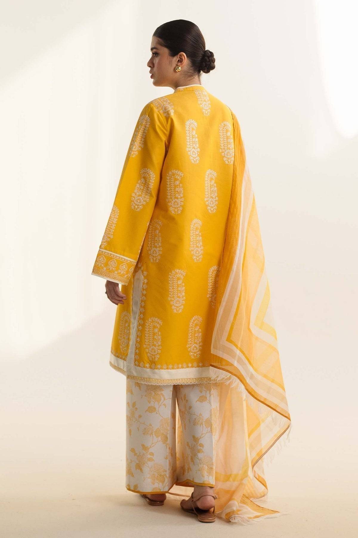 Zara Shahjahan | Coco Lawn Vol 2 | DIARA-4A - Pakistani Designer Dress - by Zara Shahjahan | Type: Luxury - 100% Original at Saira Sultan