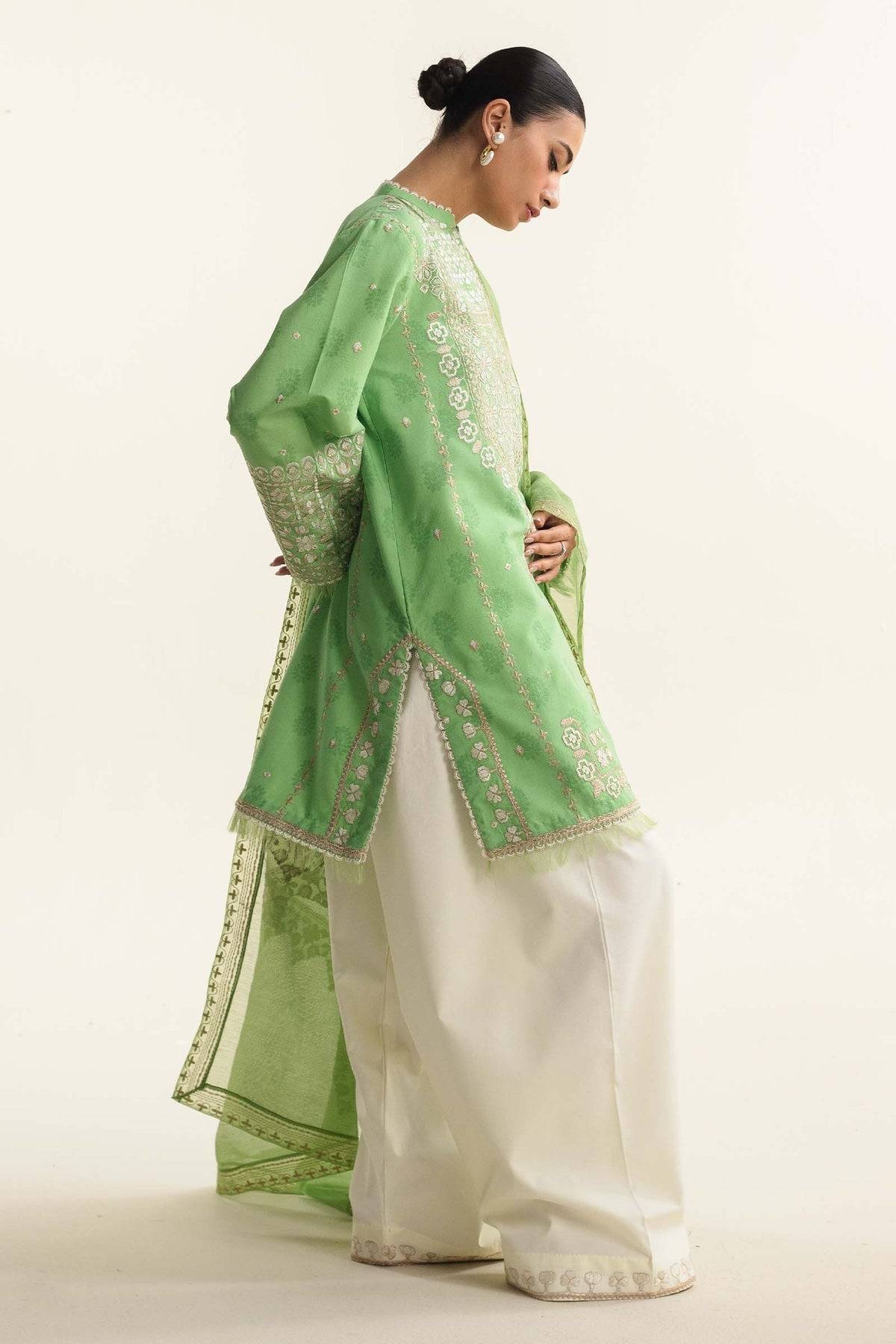 Zara Shahjahan | Coco Lawn Vol 2 | DINARA-5A - Pakistani Designer Dress - by Zara Shahjahan | Type: Luxury - 100% Original at Saira Sultan