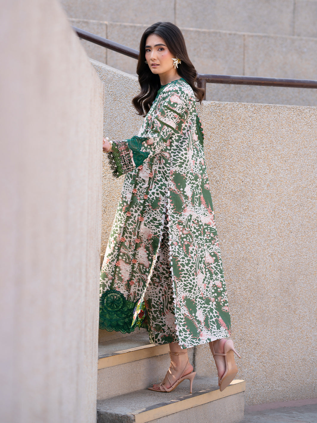 Parishay | Dil e Raqsam Festive Eid Lawn | DR-13 XL Ivory Lawn