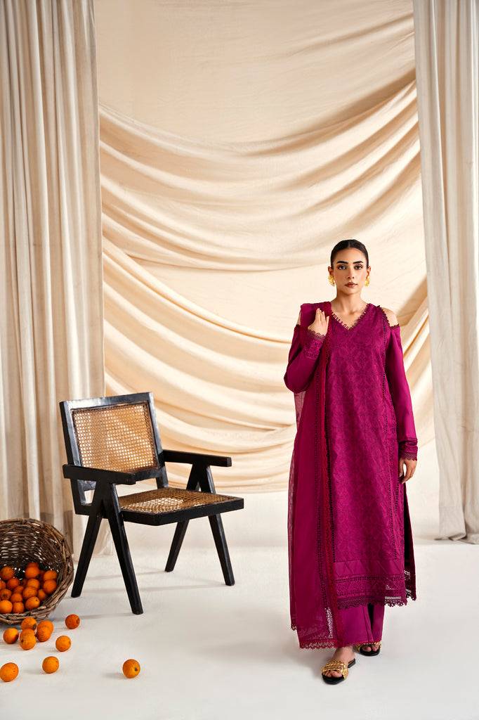 Florent | Festive Lawn 24 | FLF - 6B - Pakistani Designer Dress - by Florent | Type: Luxury - 100% Original at Saira Sultan