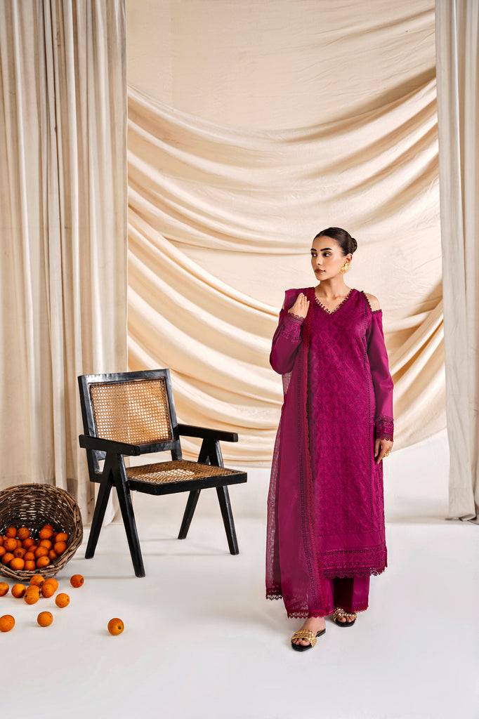 Florent | Festive Lawn 24 | FLF - 6B - Pakistani Designer Dress - by Florent | Type: Luxury - 100% Original at Saira Sultan