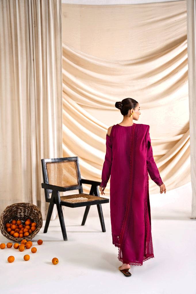 Florent | Festive Lawn 24 | FLF - 6B - Pakistani Designer Dress - by Florent | Type: Luxury - 100% Original at Saira Sultan