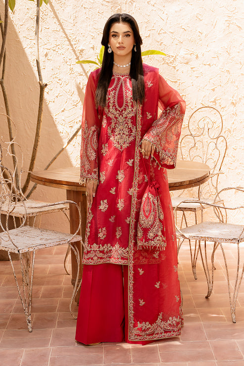 Zarposh | Elara Formals | Gulab - Pakistani Designer Dress - by Zarposh | Type: Formal - 100% Original at Saira Sultan