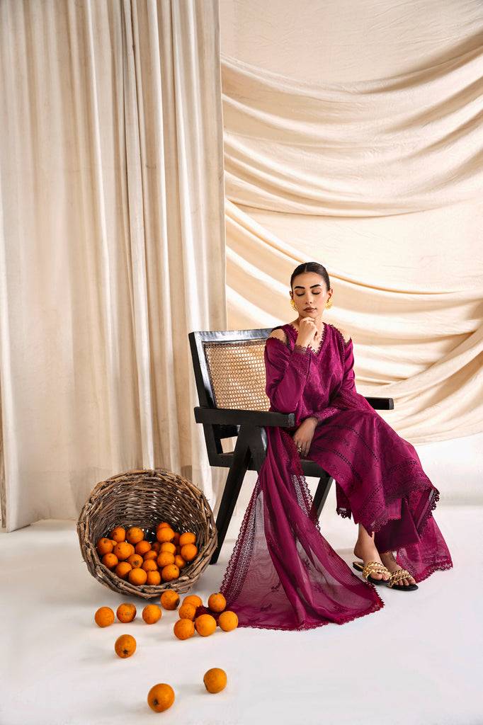 Florent | Festive Lawn 24 | FLF - 6B - Pakistani Designer Dress - by Florent | Type: Luxury - 100% Original at Saira Sultan