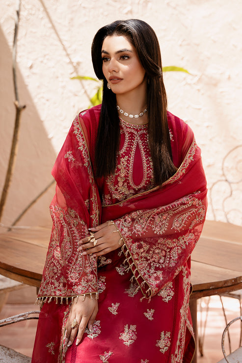 Zarposh | Elara Formals | Gulab - Pakistani Designer Dress - by Zarposh | Type: Formal - 100% Original at Saira Sultan