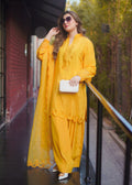 Fozia Khalid | Silk Spire | MARIGOLD L Yellow Raw Silk