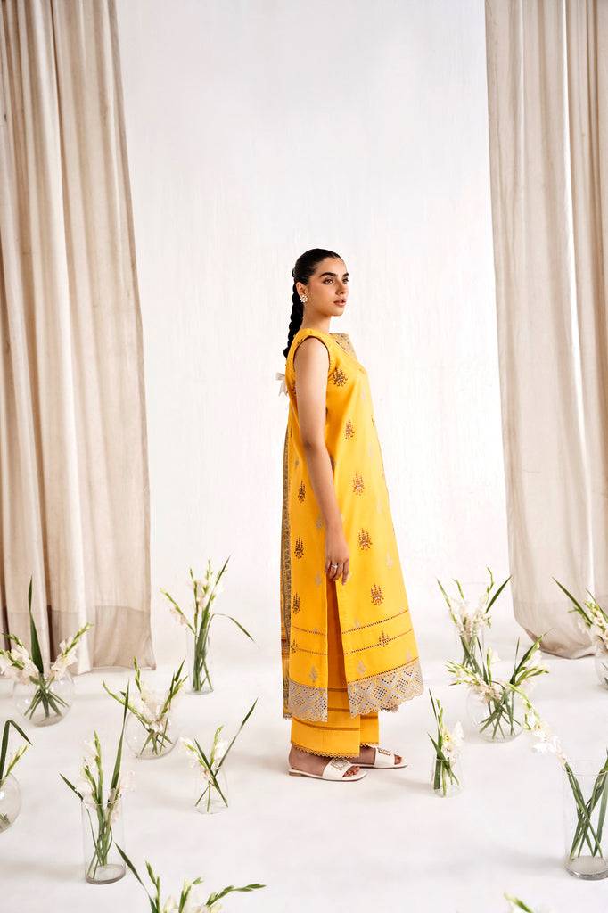 Florent | Festive Lawn 24 | FLF - 1B - Pakistani Designer Dress - by Florent | Type: Luxury - 100% Original at Saira Sultan