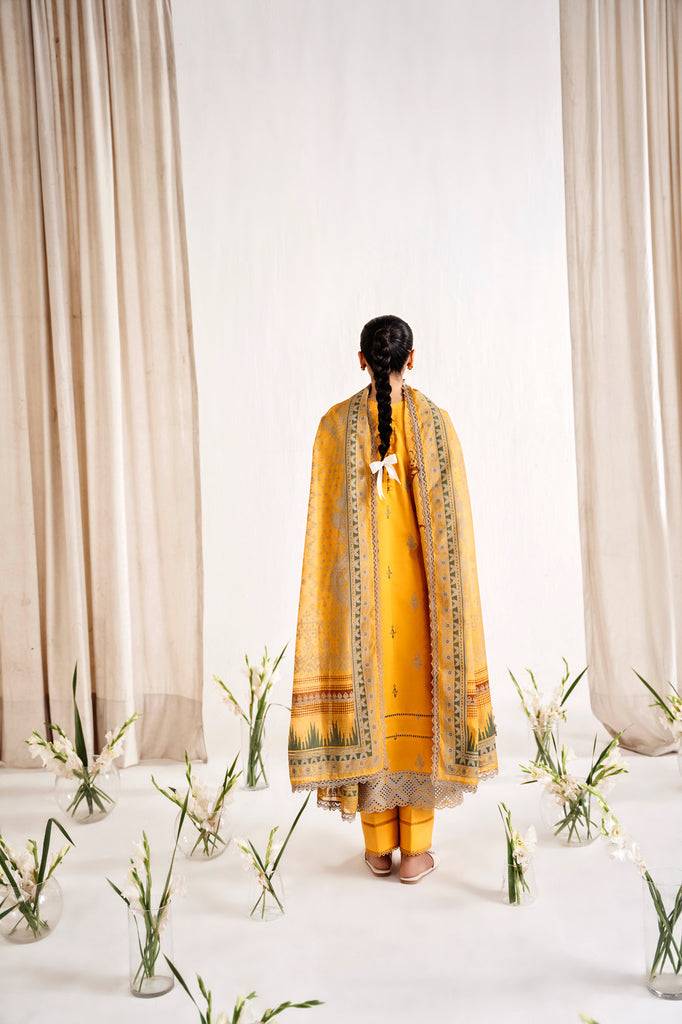 Florent | Festive Lawn 24 | FLF - 1B - Pakistani Designer Dress - by Florent | Type: Luxury - 100% Original at Saira Sultan