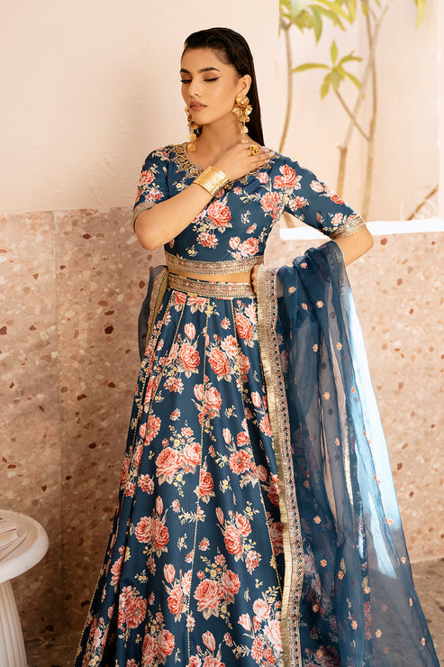 Zarposh | Elara Formals | Charmeuse - Pakistani Designer Dress - by Zarposh | Type: Formal - 100% Original at Saira Sultan