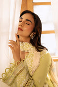 Zarposh | Sajni Lawn 25 | Gulnaz M Olive Lawn
