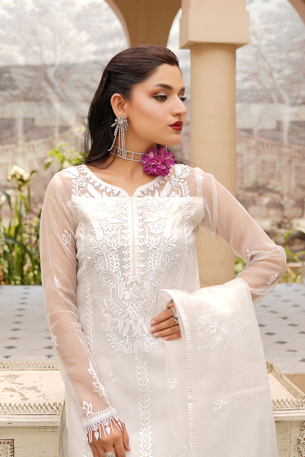Maryams | Luxury Pret | M-1203 - Pakistani Designer Dress - by Maryams | Type: Luxury - 100% Original at Saira Sultan