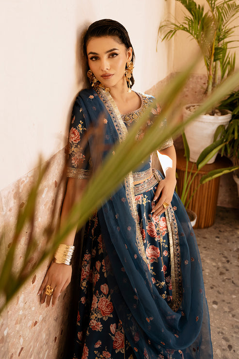 Zarposh | Elara Formals | Charmeuse - Pakistani Designer Dress - by Zarposh | Type: Formal - 100% Original at Saira Sultan