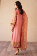 Charizma | Festive Pret | CMA-4-026 M Salmon Pink Organza