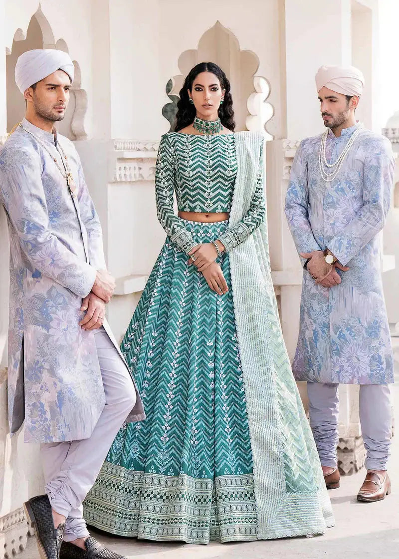 Akbar Aslam | Darbar Festive Formals | Gulrukh - Pakistani Designer Dress - by Akbar Aslam | Type: Bridal - 100% Original at Saira Sultan
