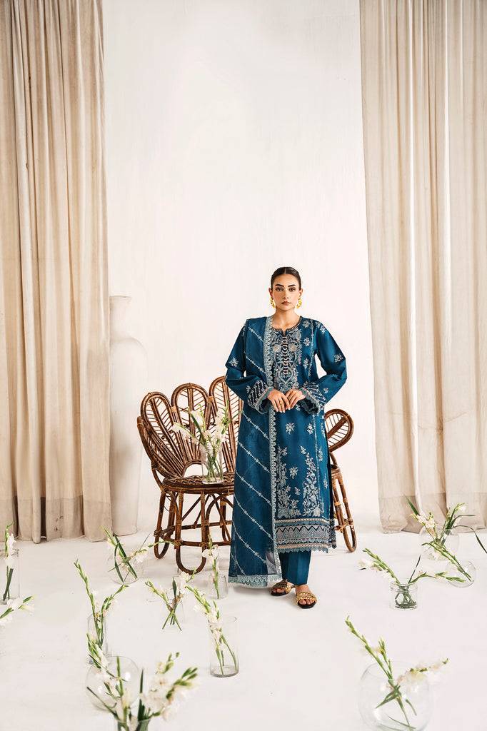 Florent | Festive Lawn 24 | FLF - 8 - Pakistani Designer Dress - by Florent | Type: Luxury - 100% Original at Saira Sultan