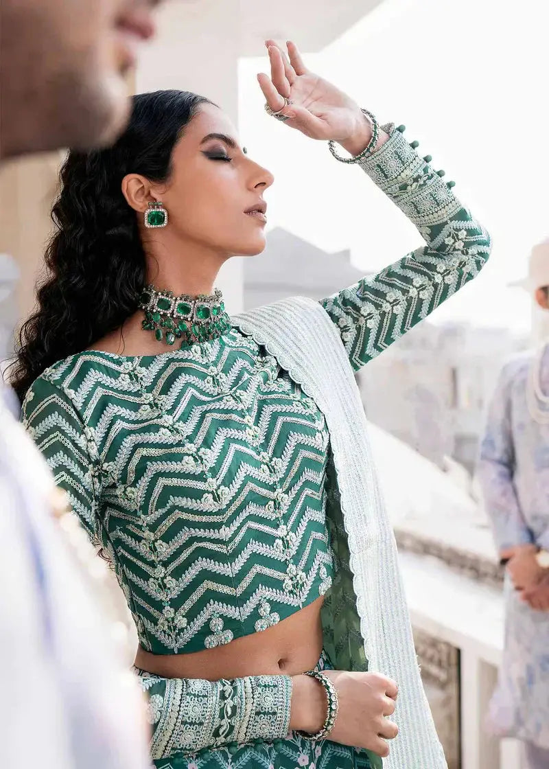 Akbar Aslam | Darbar Festive Formals | Gulrukh - Pakistani Designer Dress - by Akbar Aslam | Type: Bridal - 100% Original at Saira Sultan