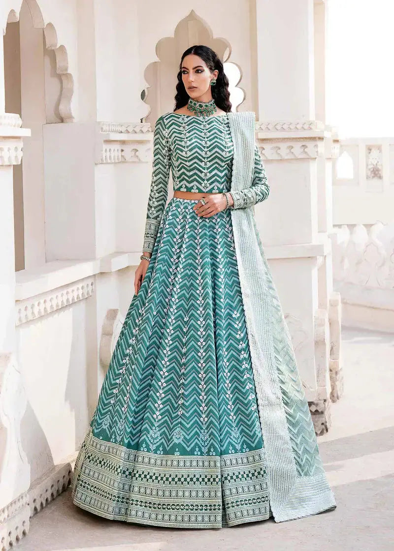 Akbar Aslam | Darbar Festive Formals | Gulrukh - Pakistani Designer Dress - by Akbar Aslam | Type: Bridal - 100% Original at Saira Sultan