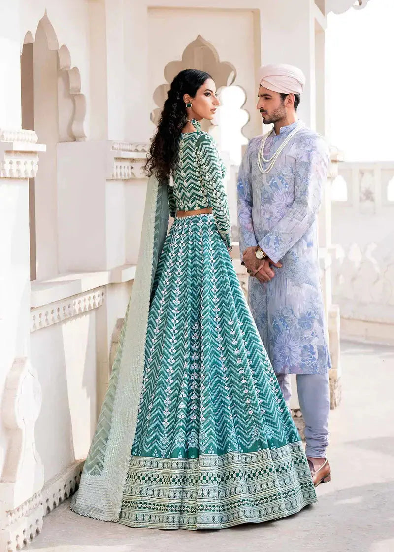 Akbar Aslam | Darbar Festive Formals | Gulrukh - Pakistani Designer Dress - by Akbar Aslam | Type: Bridal - 100% Original at Saira Sultan
