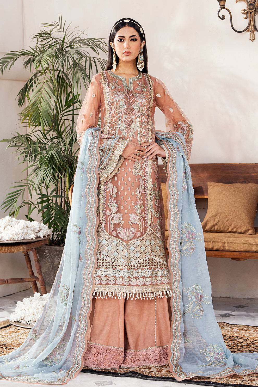 Avyana | Nazeen Festive Edit | Hayaat - Pakistani Designer Dress - by Avyana | Type: Luxury - 100% Original at Saira Sultan