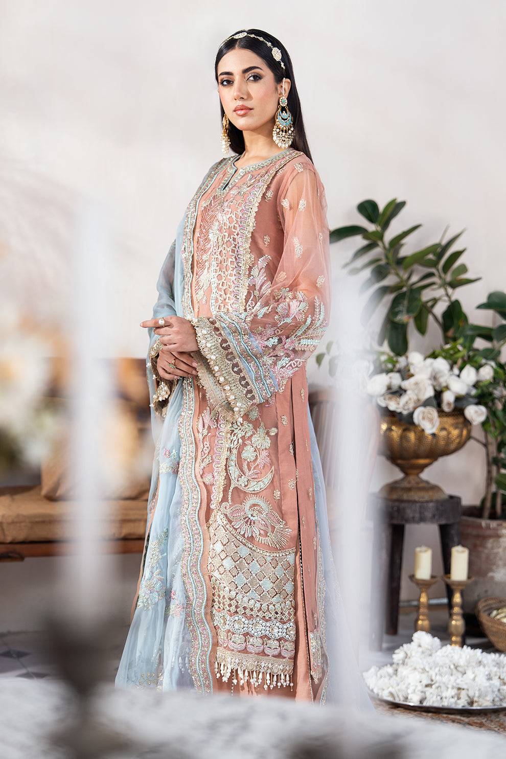 Avyana | Nazeen Festive Edit | Hayaat - Pakistani Designer Dress - by Avyana | Type: Luxury - 100% Original at Saira Sultan