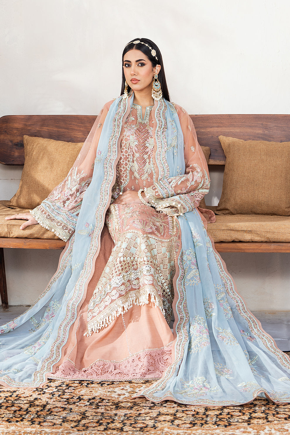 Avyana | Nazeen Festive Edit | Hayaat - Pakistani Designer Dress - by Avyana | Type: Luxury - 100% Original at Saira Sultan