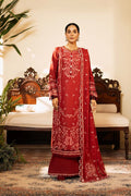 Zarposh | Sajni Lawn 25 | Noorjah XS Maroon Lawn