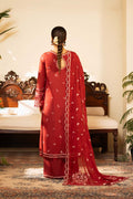 Zarposh | Sajni Lawn 25 | Noorjah S Maroon Lawn