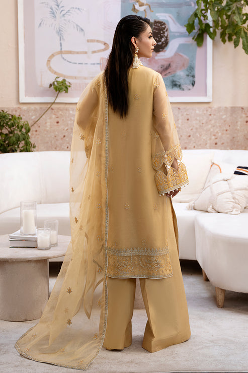 Zarposh | Elara Formals | Zard - Pakistani Designer Dress - by Zarposh | Type: Formal - 100% Original at Saira Sultan