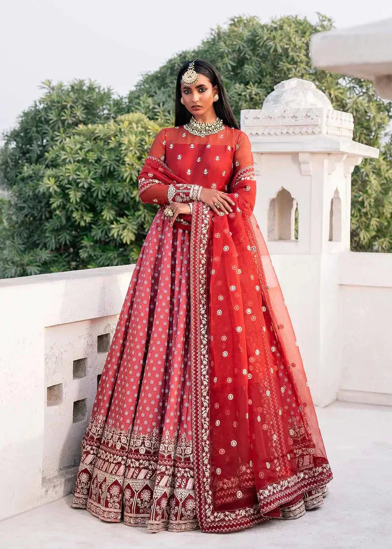 Akbar Aslam | Darbar Festive Formals | Afreen - Pakistani Designer Dress - by Akbar Aslam | Type: Bridal - 100% Original at Saira Sultan