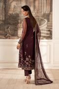 Zarif | Formal Edit 25 | ZFE-06 DAHLIA S Dark Plum Net