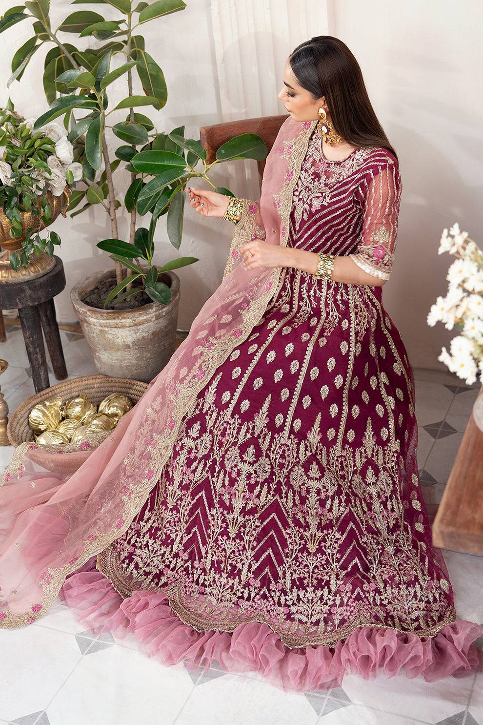 Avyana | Nazeen Festive Edit | Ruzena - Pakistani Designer Dress - by Avyana | Type: Luxury - 100% Original at Saira Sultan