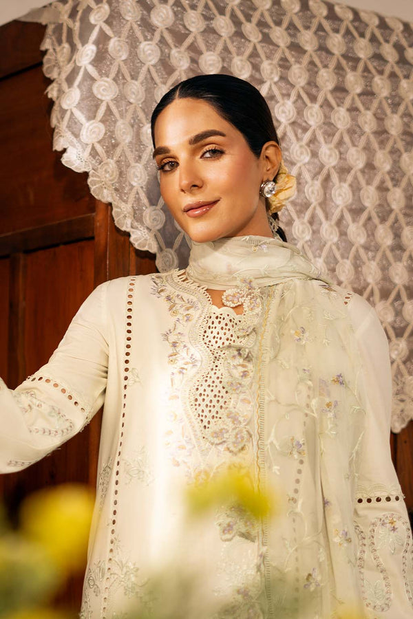 Zarposh | Sajni Lawn 25 | Zarina M Pistachio Green Lawn