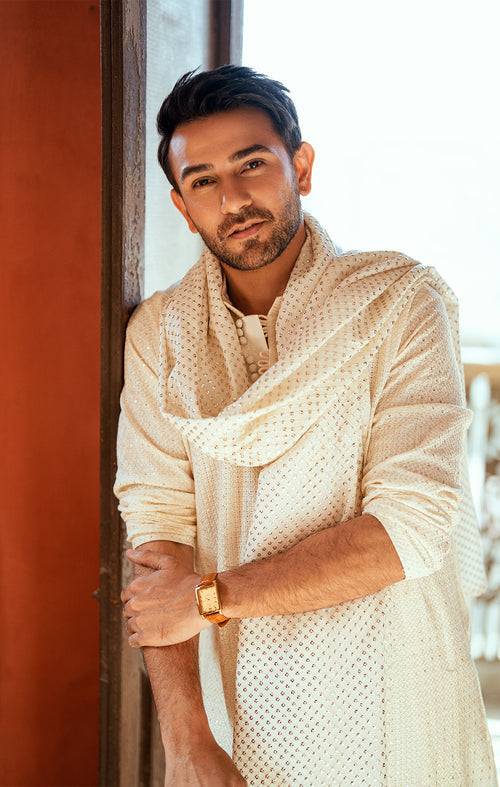 Maya | Dil ki Batain | AHLAM - Pakistani Designer Dress - by Maya | Type: MensWear - 100% Original at Saira Sultan
