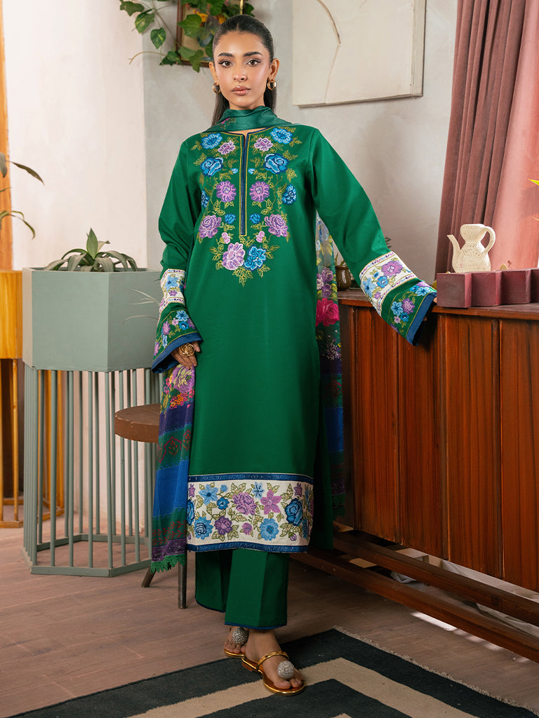 Rajbari | Parisa Premium Summer Edit | A- 10 XS Lawn Green